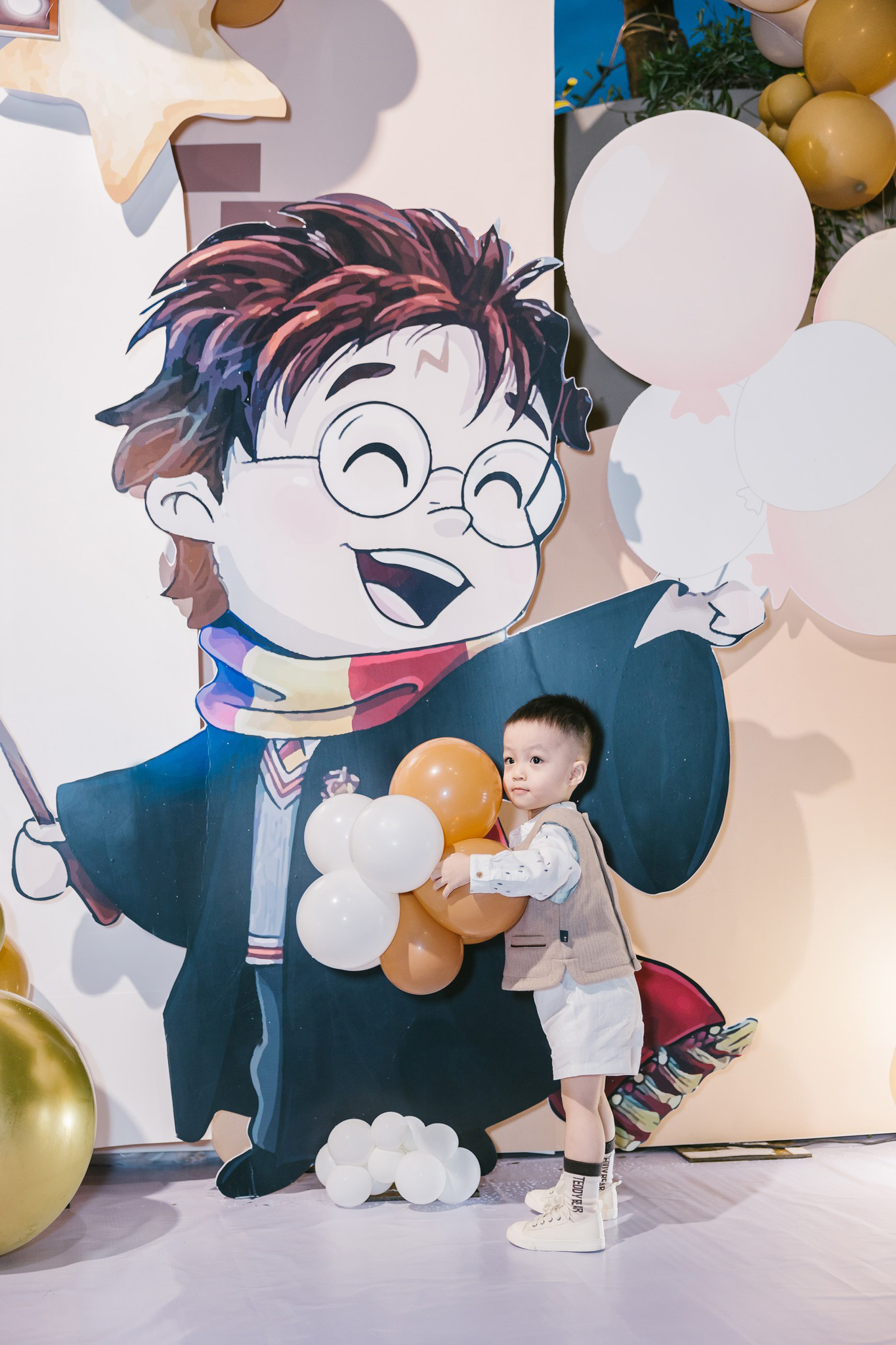 trang tri sinh nhat be trai chu de harry potter 14