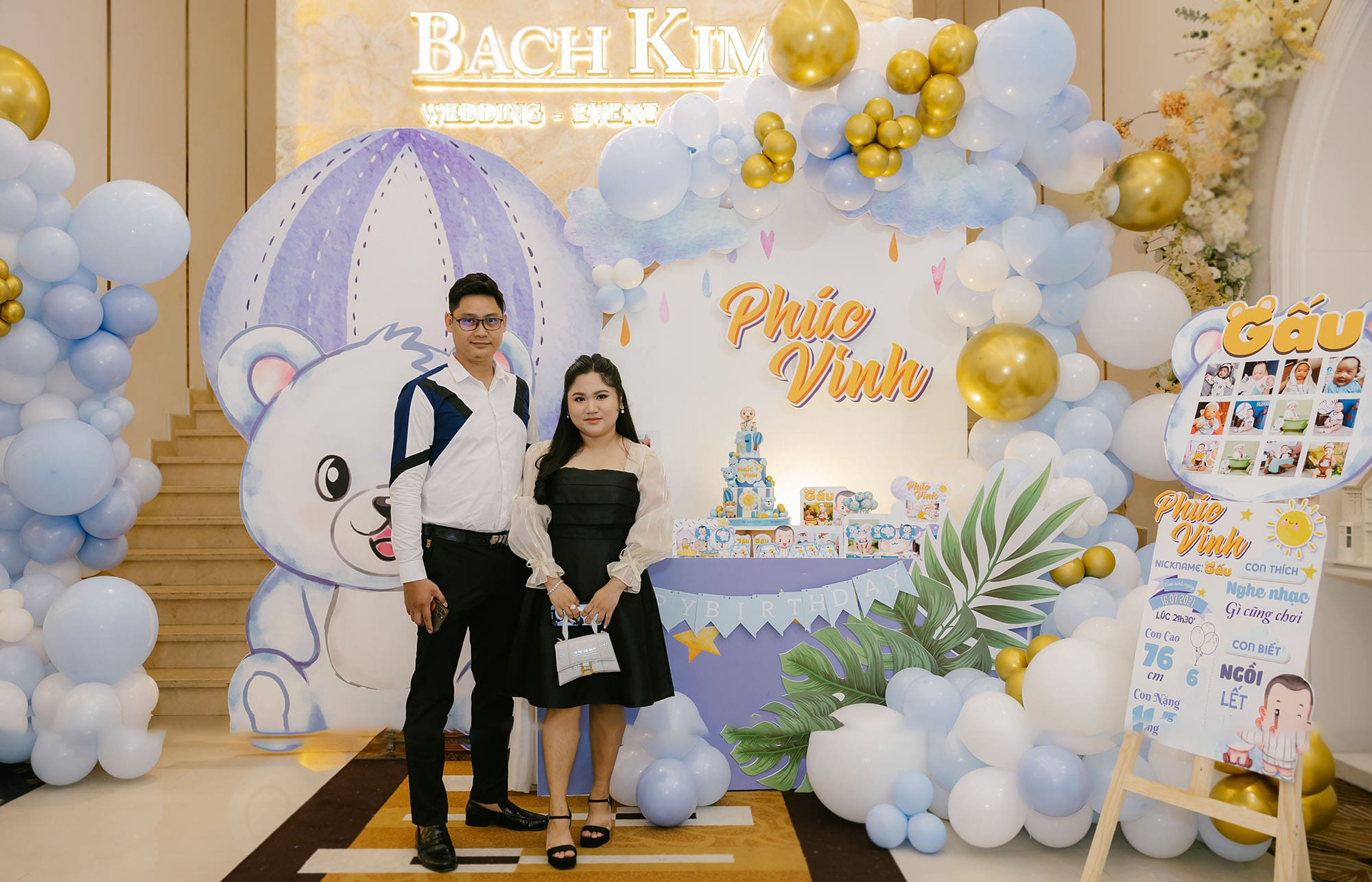 trang tri sinh nhat chu de trau 13