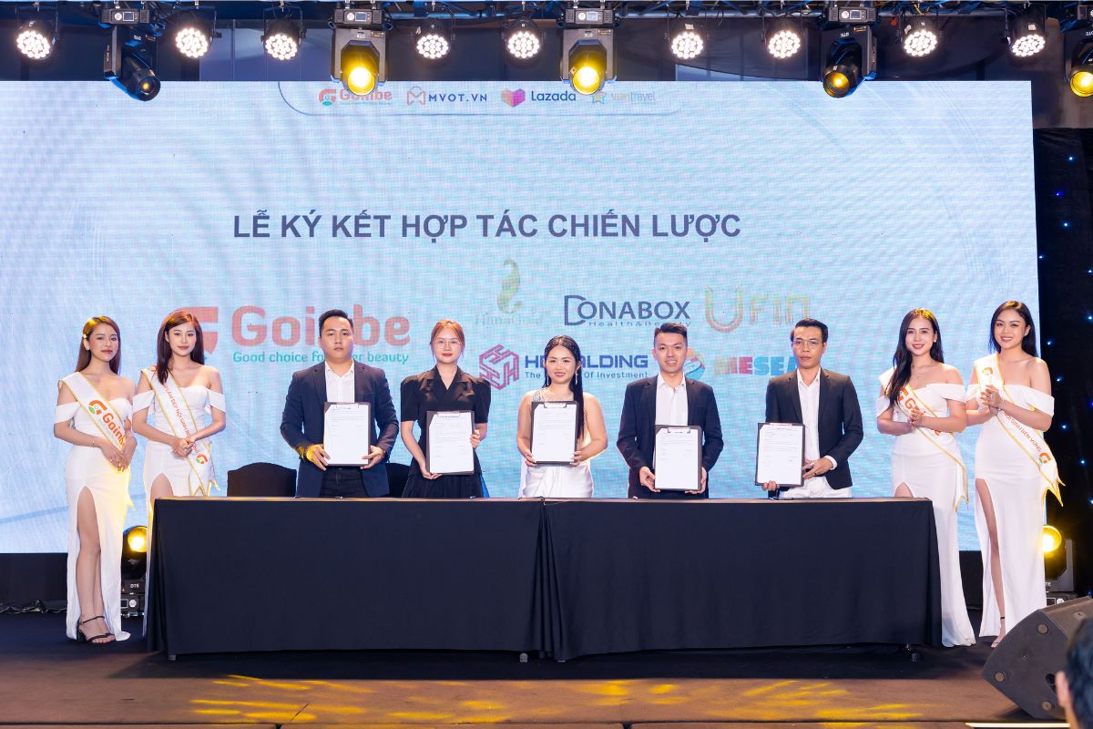 LỄ RA MẮT THƯƠNG HIỆU GOINBE 2023 - GIẢI PHÁP LÀM ĐẸP NỘI SINH BỀN VỮNG 21 to chuc su kien ra mat san pham moi 7